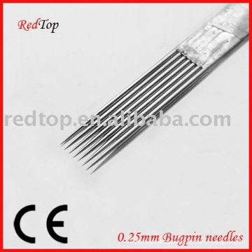 0.25mm Bug Pin Tattoo Needle (CE- approved)